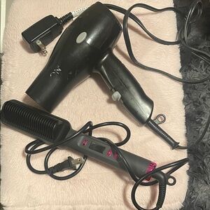 Revlon Black Hair Dryer and Styling Tool Set